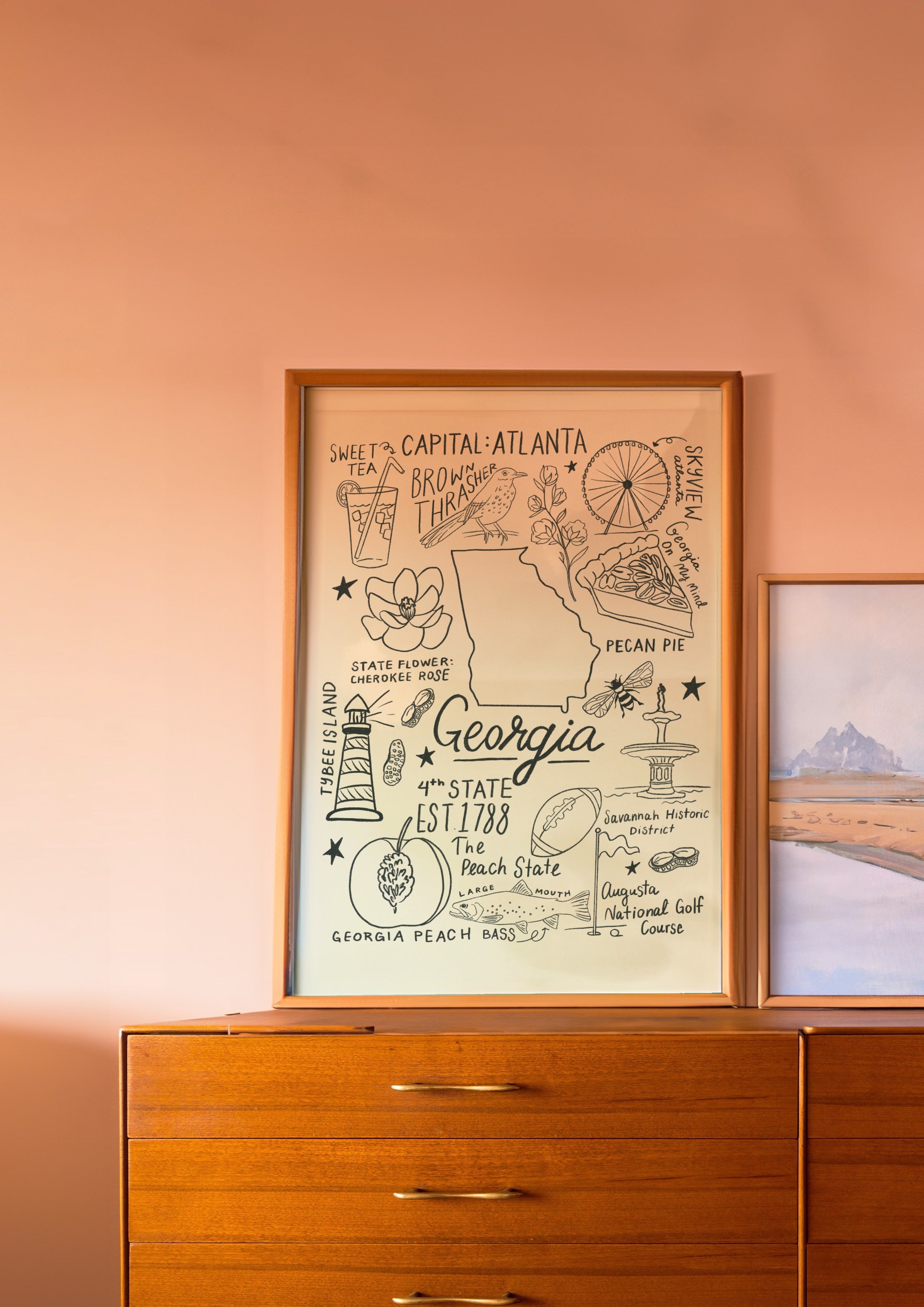 Georgia State Print