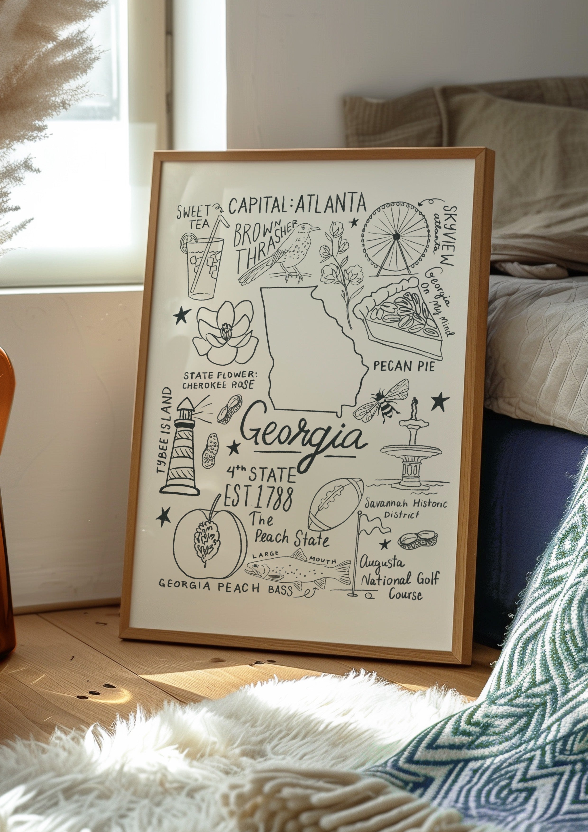 Georgia State Print