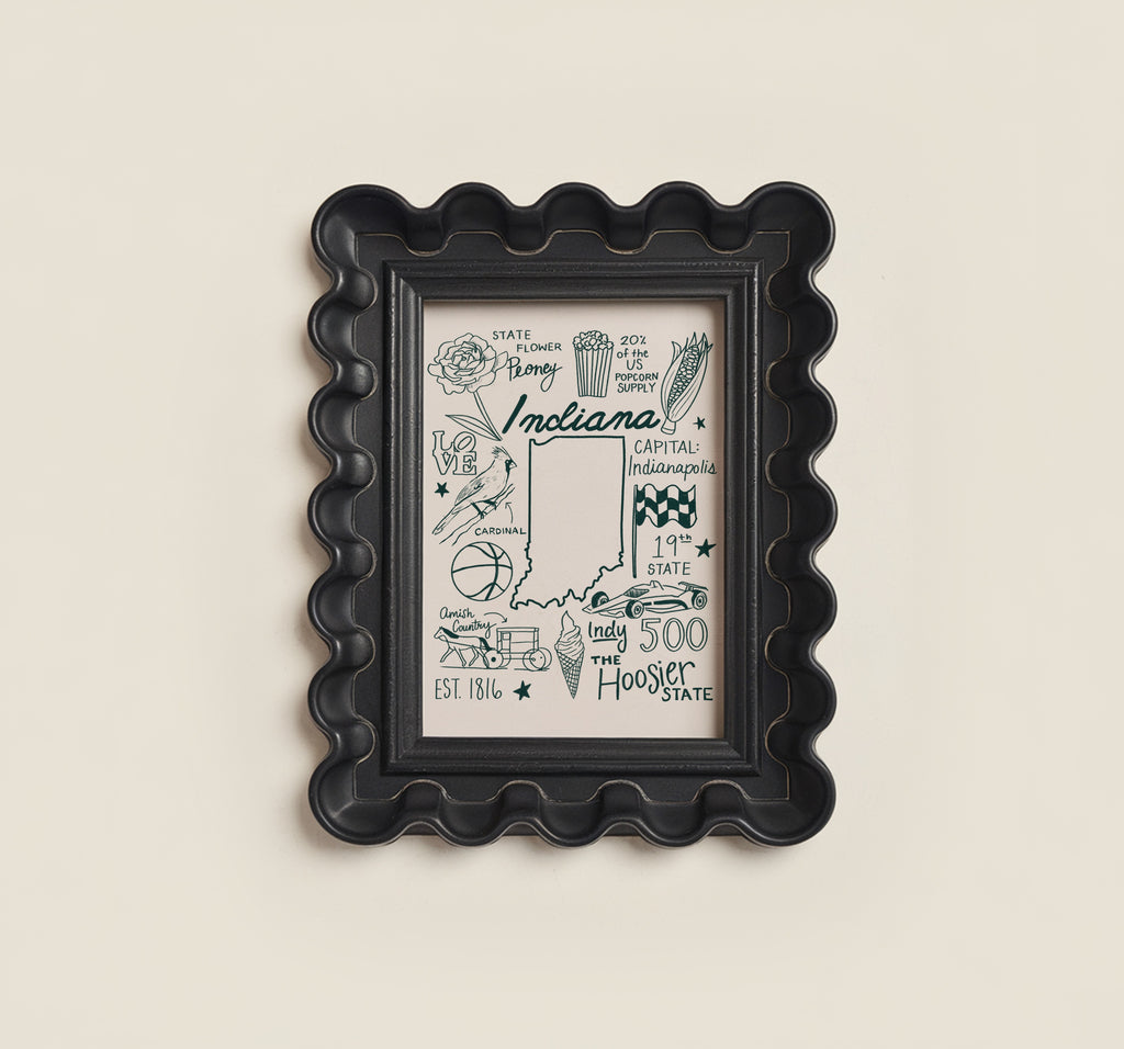 Indiana State Print