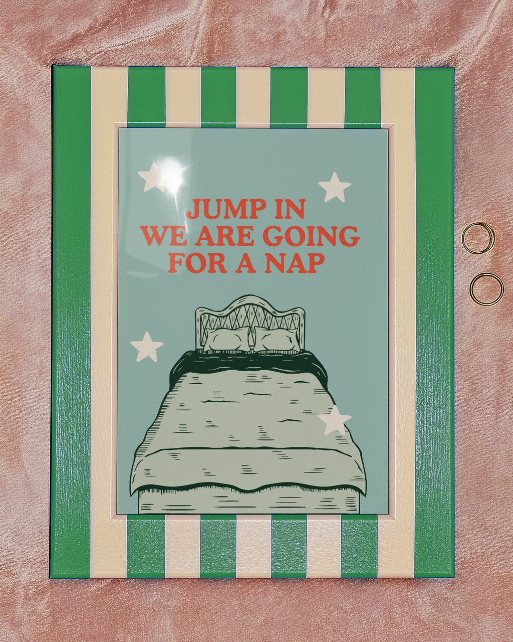 Jump In We're Going for a Nap Print