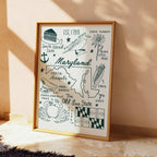 Maryland State Print