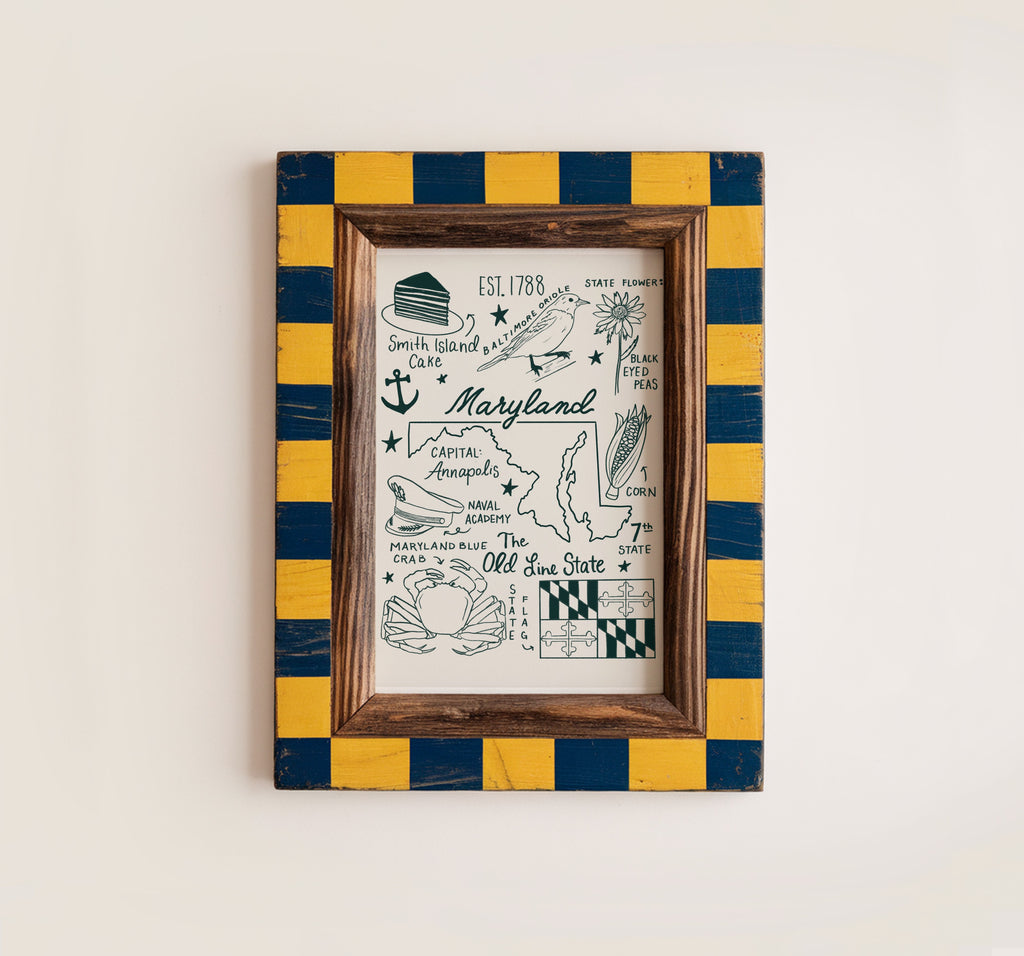 Maryland State Print