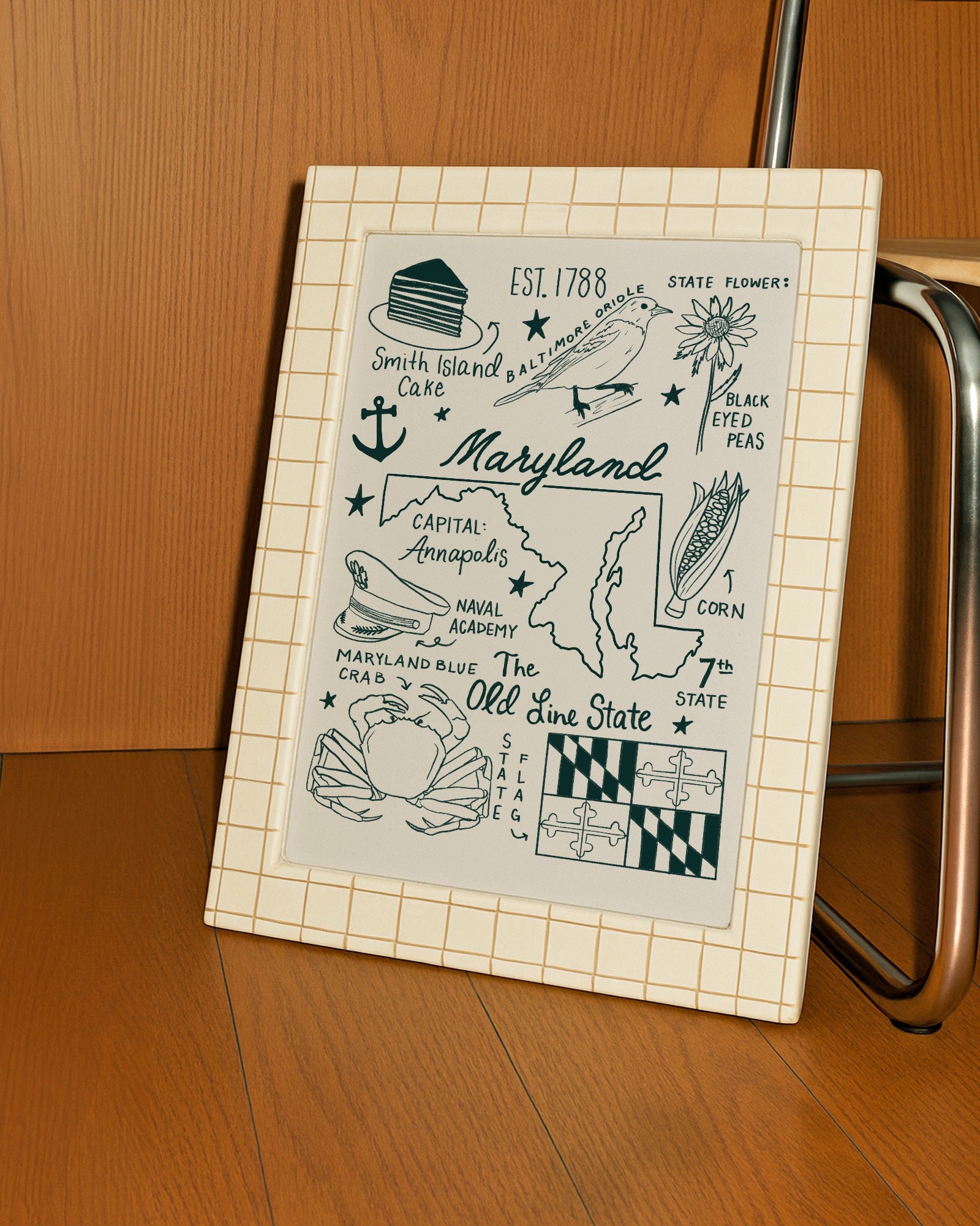 Maryland State Print
