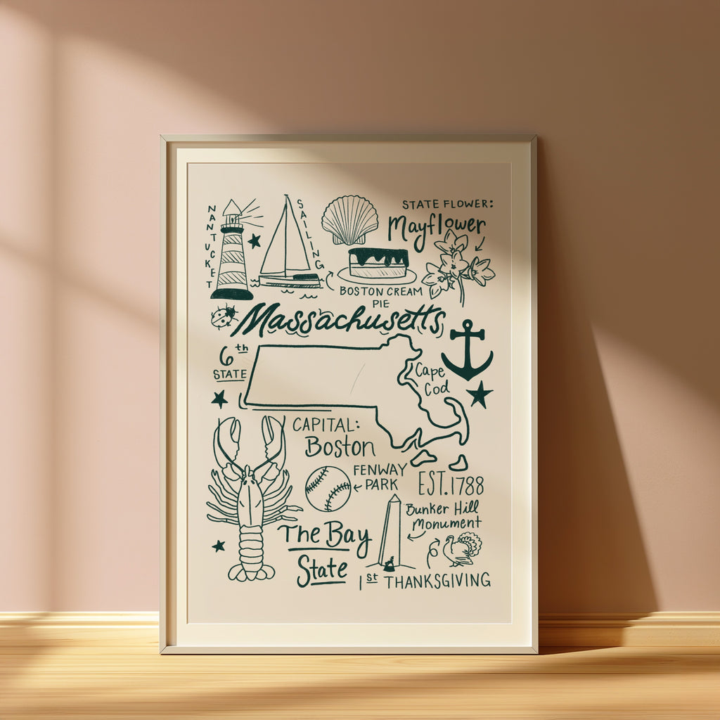 Massachusetts State Print