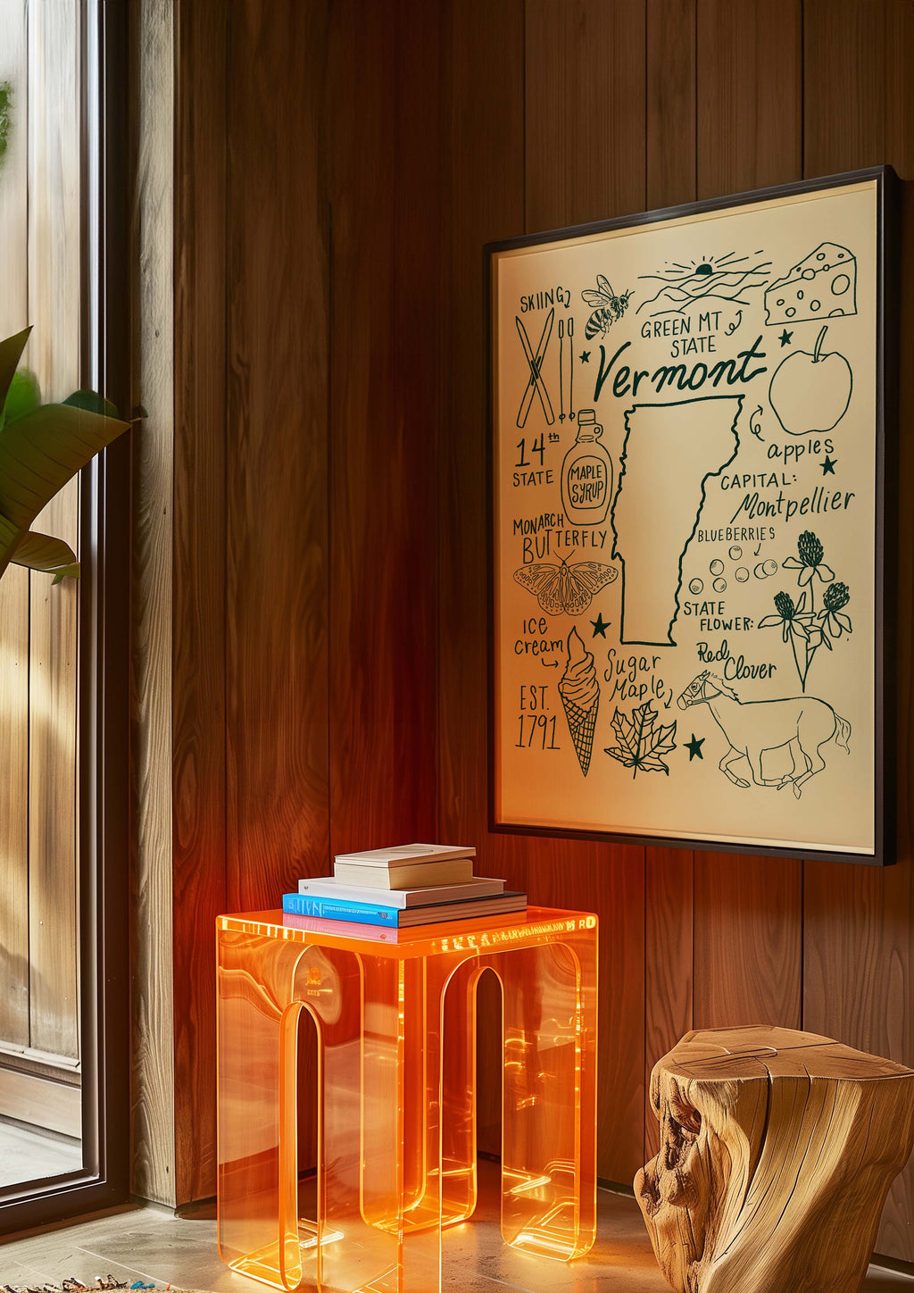 Vermont Art Print