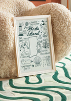 Rhode Island Art Print