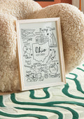 Ohio State Print