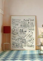 Ohio State Print