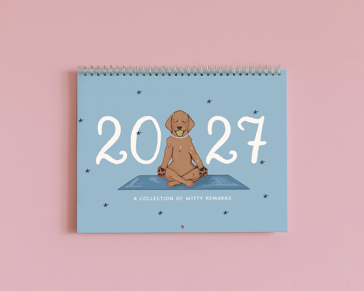 2027 Witty Remarks Calendar