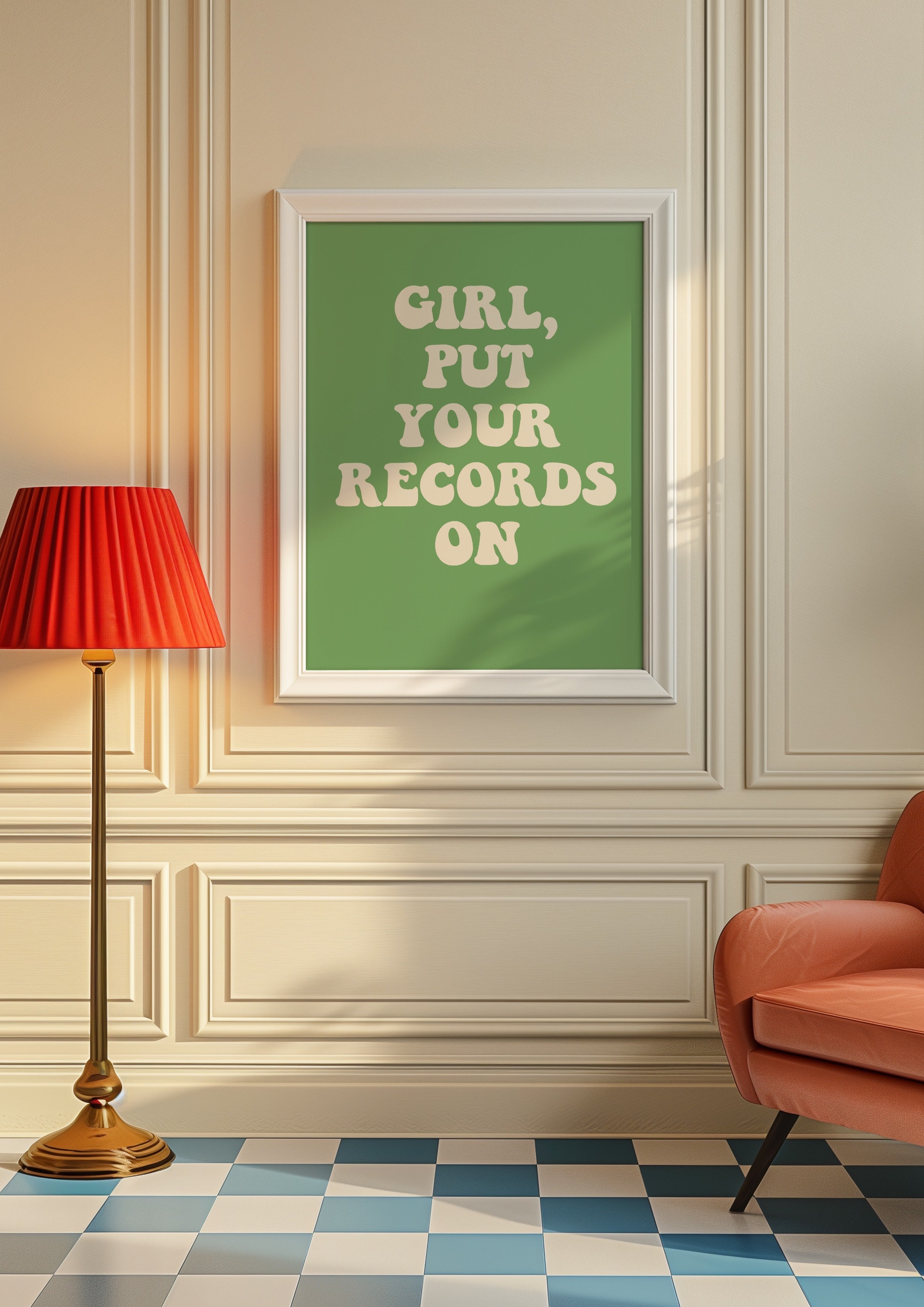 Girl, Put Your Records On Print