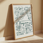 Virginia State Print