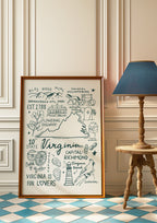 Virginia State Print