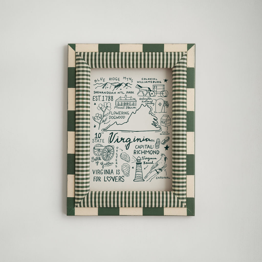 Virginia State Print
