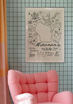 Wisconsin State Print